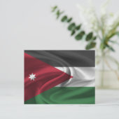 Jordan Flag Briefkaart (Staand voorkant)