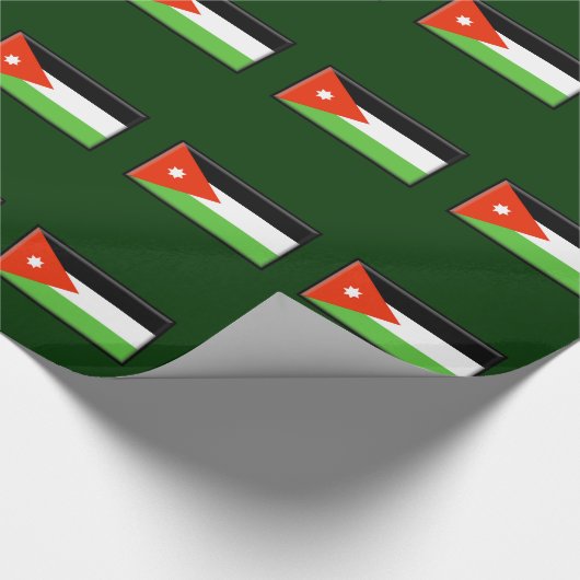 Jordan Flag Cadeaupapier (Hoek)
