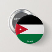 Jordan Flag Charmante Patriottische Button (Voorkant /achterkant)