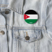 Jordan Flag Charmante Patriottische Button (In situ)