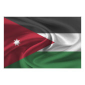 Jordan Flag Foto Afdruk (Voorkant)