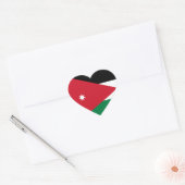 Jordan Flag Hart Sticker (Envelop)