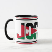 Jordan Flag Inscription Black Red White Green Mok (Links)
