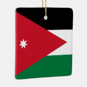 Jordan Flag Keramisch Ornament (Rechts)