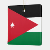 Jordan Flag Keramisch Ornament (Links)