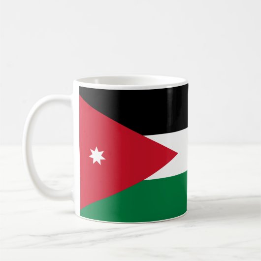 Jordan Flag Keramische Mok (Links)