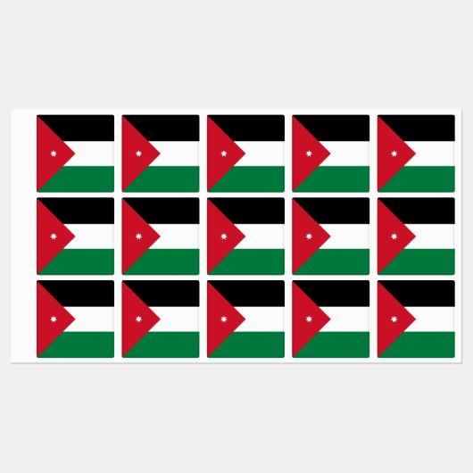 Jordan Flag Labels (Vel)