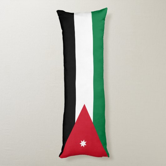 Jordan Flag Lichaamskussen (Achterkant (Verticaal))