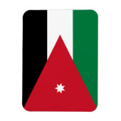 Jordan Flag Magneet (Verticaal)