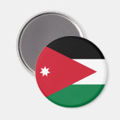 Jordan Flag Magnet (Voorkant / Achterkant)