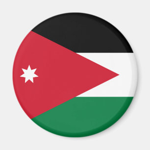 Jordan Flag Magnet
