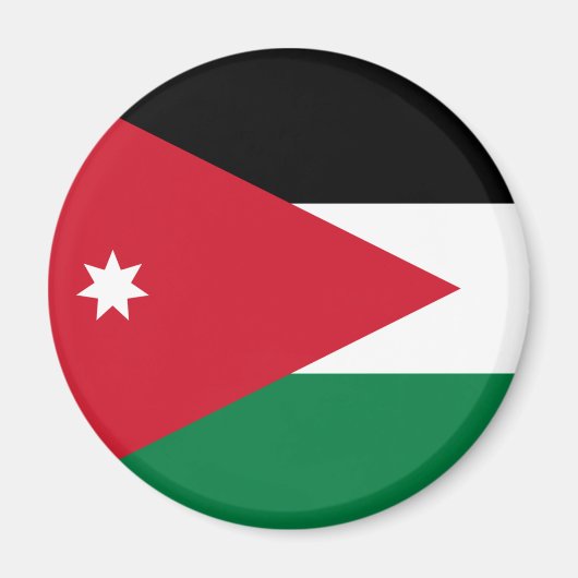 Jordan Flag Magnet (Voorkant)