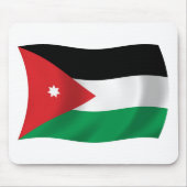 Jordan Flag Mousepad Muismat (Voorkant)