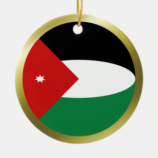 Jordan Flag Ornament (Voorkant)