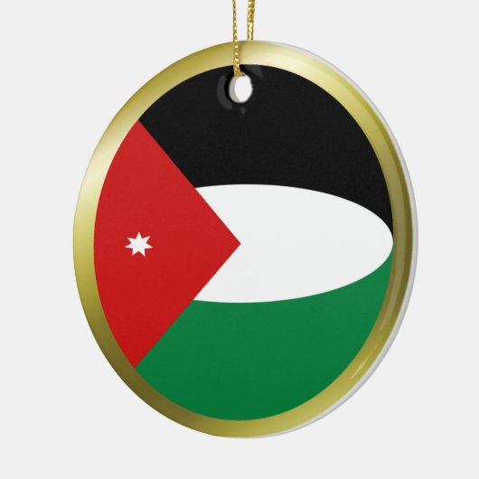 Jordan Flag Ornament (Links)