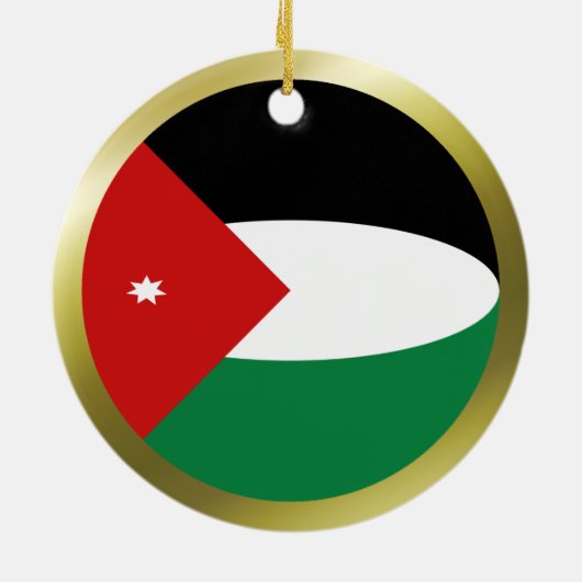 Jordan Flag Ornament (Achterkant)