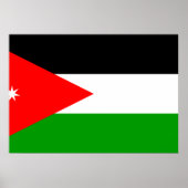 Jordan Flag Poster (Voorkant)