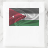 Jordan Flag Rechthoekige Sticker (Tas)