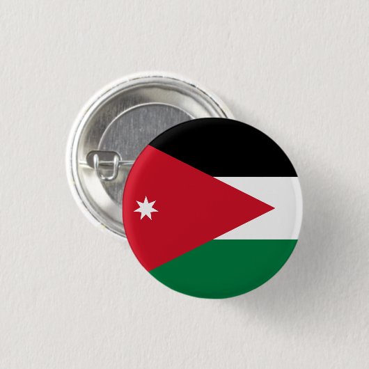 Jordan Flag Ronde Button 3,2 Cm (Voorkant /achterkant)