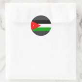 Jordan Flag Ronde Sticker (Tas)