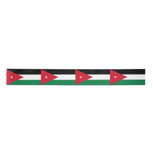 Jordan Flag Satijnen Lint (Voorkant)