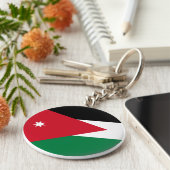 Jordan Flag Sleutelhanger (Zijkant)