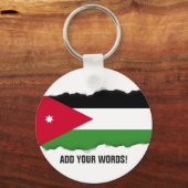 Jordan Flag Sleutelhanger (Voorkant)