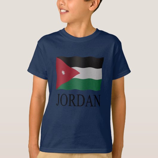 Jordan flag t-shirt (Voorkant)