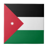 Jordan Flag Tegeltje (Voorkant)