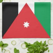 Jordan Flag Theedoek (Gevouwen)