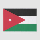 Jordan Flag Tissuepapier (Voorkant)
