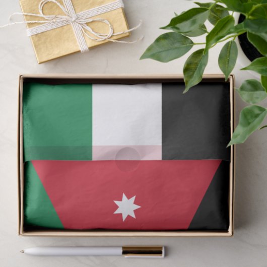Jordan Flag Tissuepapier (Geschenk)