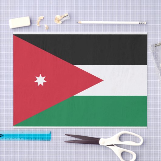 Jordan Flag Tissuepapier (Craft)