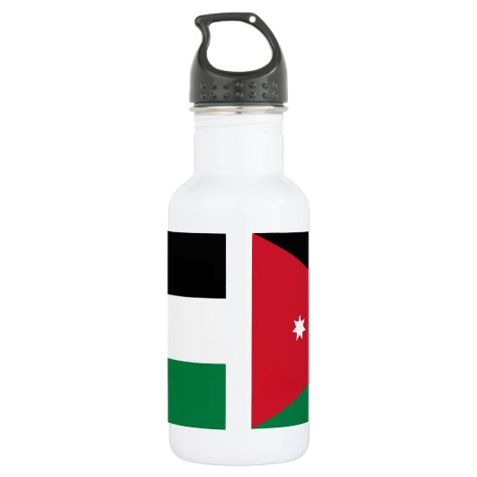 Jordan Flag Waterfles (Achterkant)