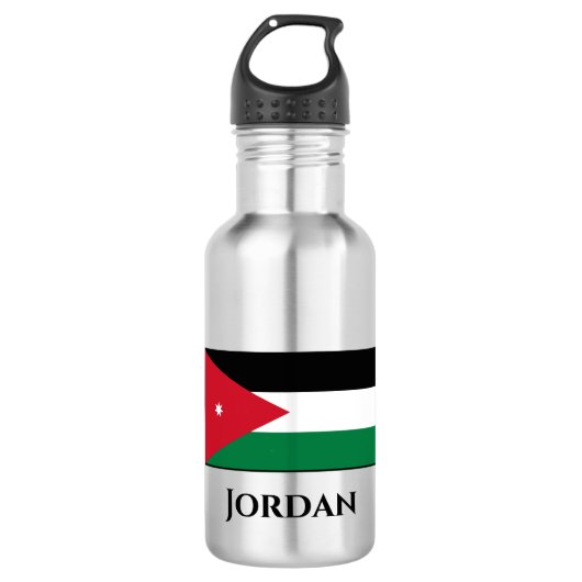 Jordan Flag Waterfles (Voorkant)