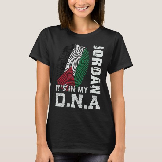 Jordan het zit in mijn DNA Jordan T-shirt (Voorkant)