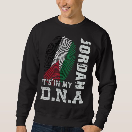 Jordan het zit in mijn DNA Jordan Trui (Voorkant)