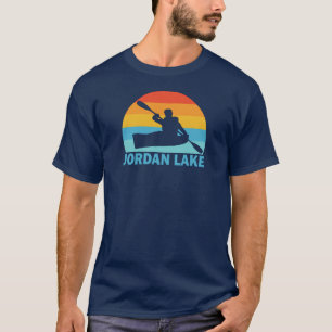 Jordan Lake North Carolina Kayak T-shirt