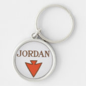 Jordan Logo Sleutelhanger (Voorkant)