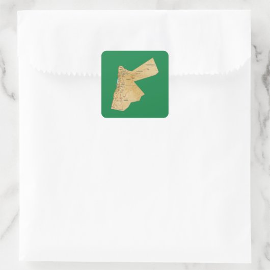 Jordan Map Sticker (Tas)