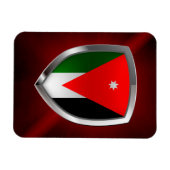 Jordan Metallic Emblem Magneet (Horizontaal)