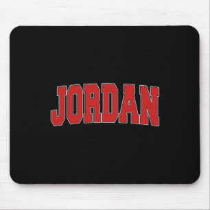 Jordan Mn Minnesota Varsity Stijl Usa Vintage Spor Muismat