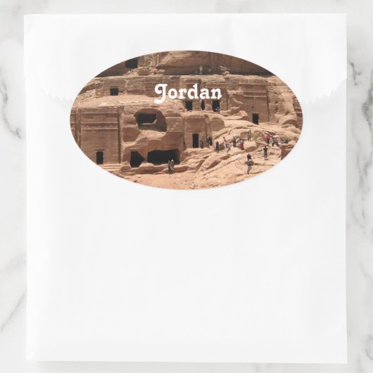 Jordan Ovale Sticker (Tas)