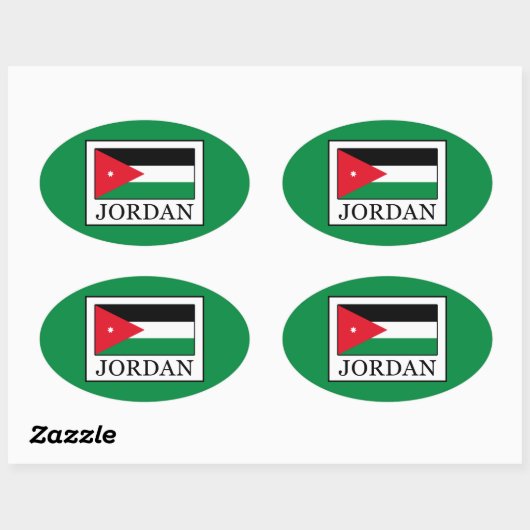 Jordan Ovale Sticker (Vel)