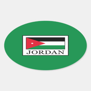Jordan Ovale Sticker