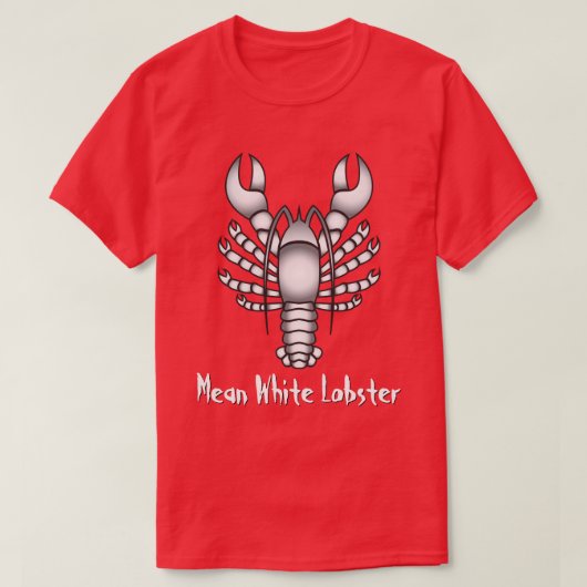 Jordan Peterson Mean White Lobster Man Meme T-shirt (Design voorkant)