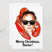 Jordan Peterson Merry Kerstmis, Bucko! Feestdagenkaart (Voorkant / Achterkant)