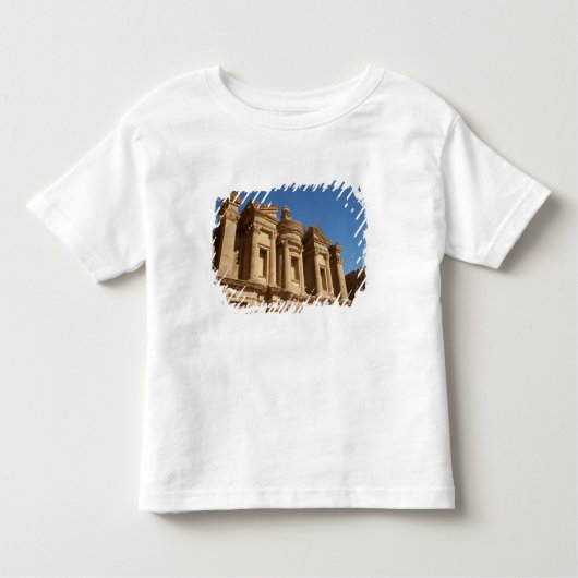 Jordan, Petra, het klooster, Al Deir. 2 Kinder Shirts (Voorkant)