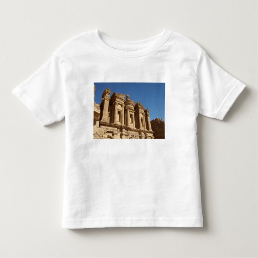 Jordan, Petra, het klooster, Al Deir. 2 Kinder Shirts (Voorkant)