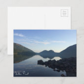Jordan Pond Briefkaart (Voorkant / Achterkant)